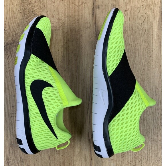 Nike Free Connect Women's US Size 7.5 Neon Green Black  Slip On 843966-700 Shoes - Picture 10 of 16